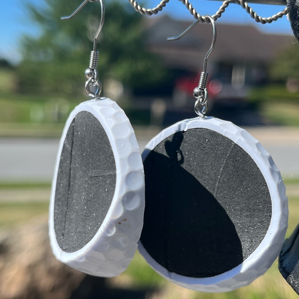 Golf Ball Earrings